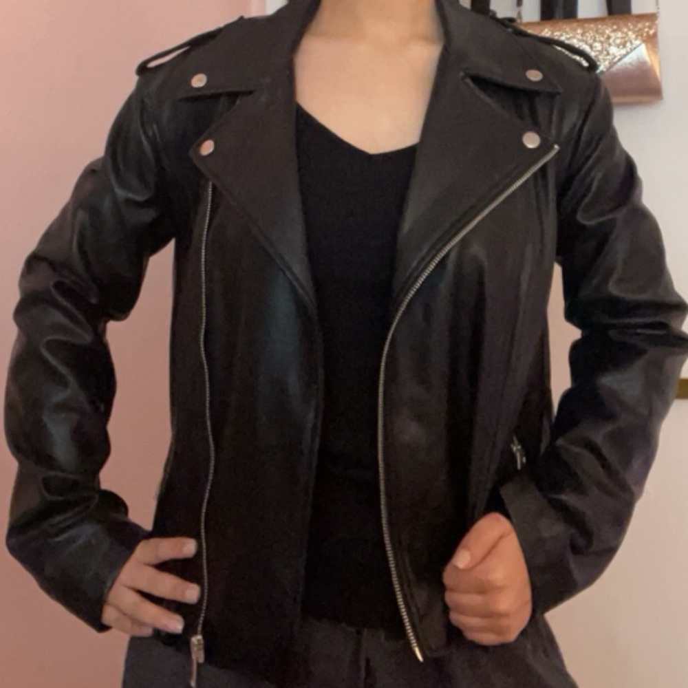 cute leather jacket | forever 21